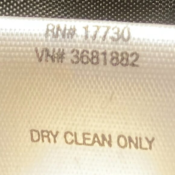 Mossimo SZ L Black cotton velvet boxy tailored blazer Vintage formal retro - Picture 12 of 12